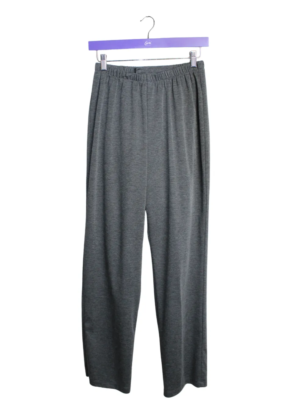 Adaptive Ladies' Cozy Knit Open Back Pants - Dark Grey