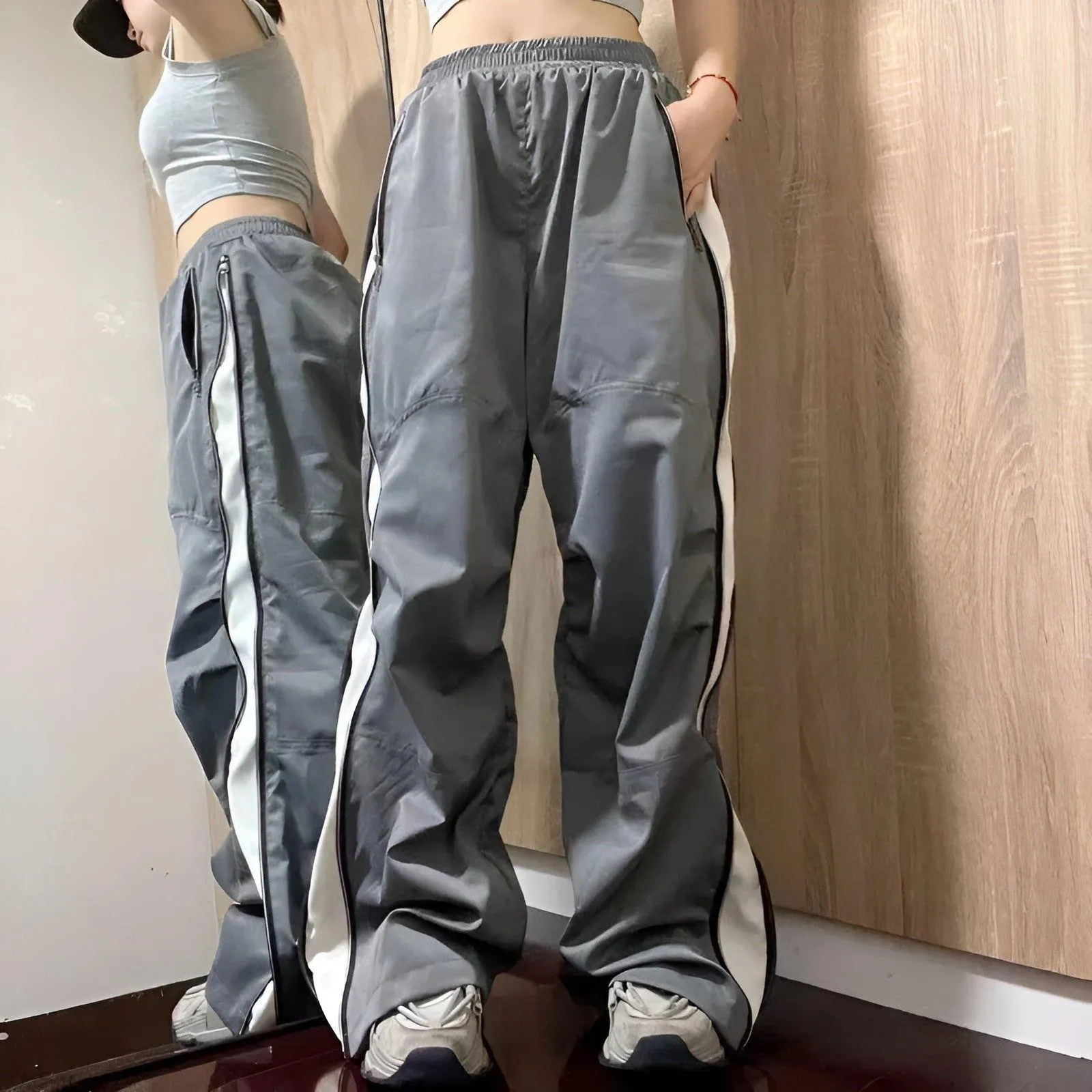 Anna Cargo Pants - Hochtaillierte Cargo-Jogging-Hose für stilvolle Frauen