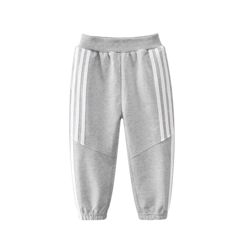 Children's Sports Pants with Side Stripes