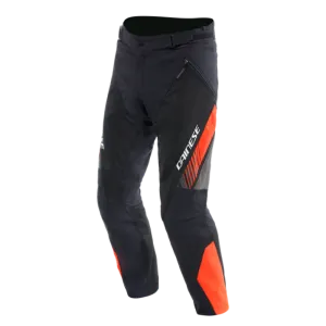 Dainese Drake 2 Air Absoluteshell Pants Black/Red Fluorescent