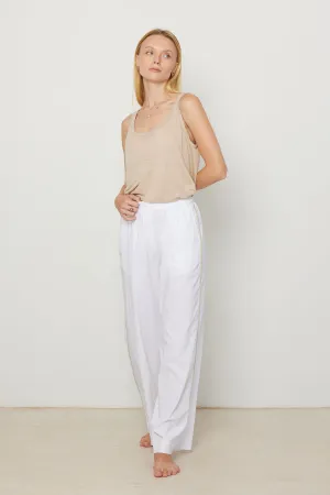 Danny Wide Pants White