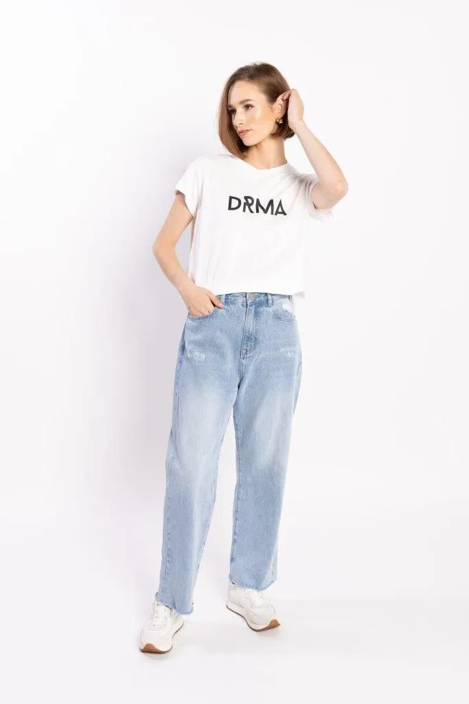 Drma Zoe Tee - White/Black