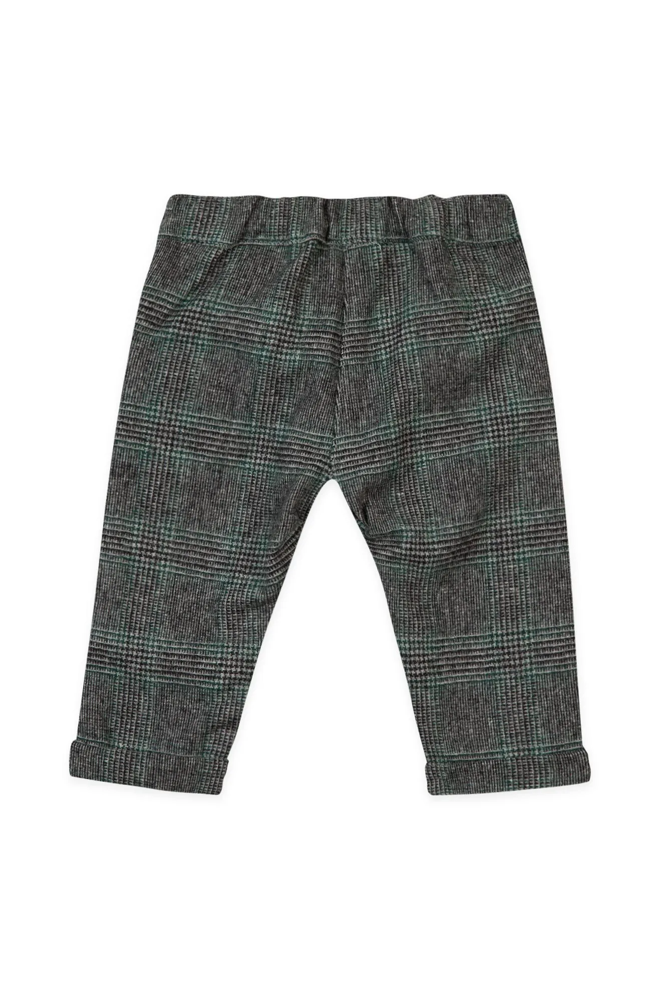 English Green Plaid Baby Pants