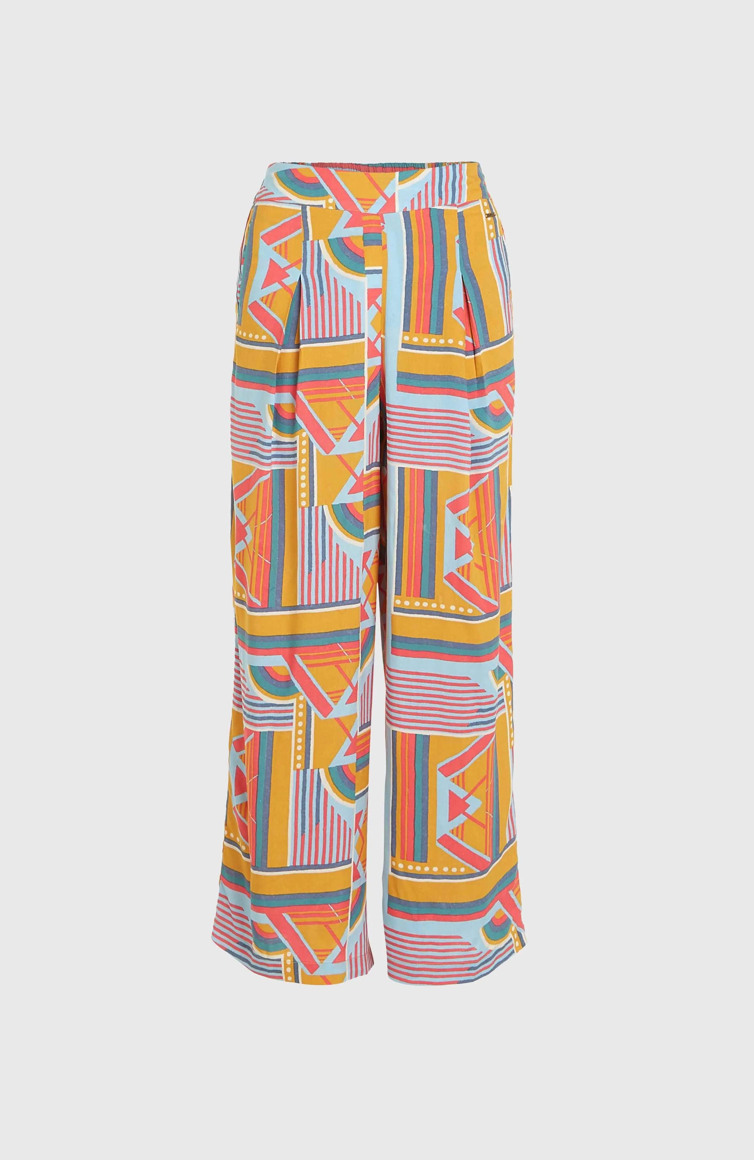 Farrah Women Of The Wave Woven Pants | Yellow Art Geo