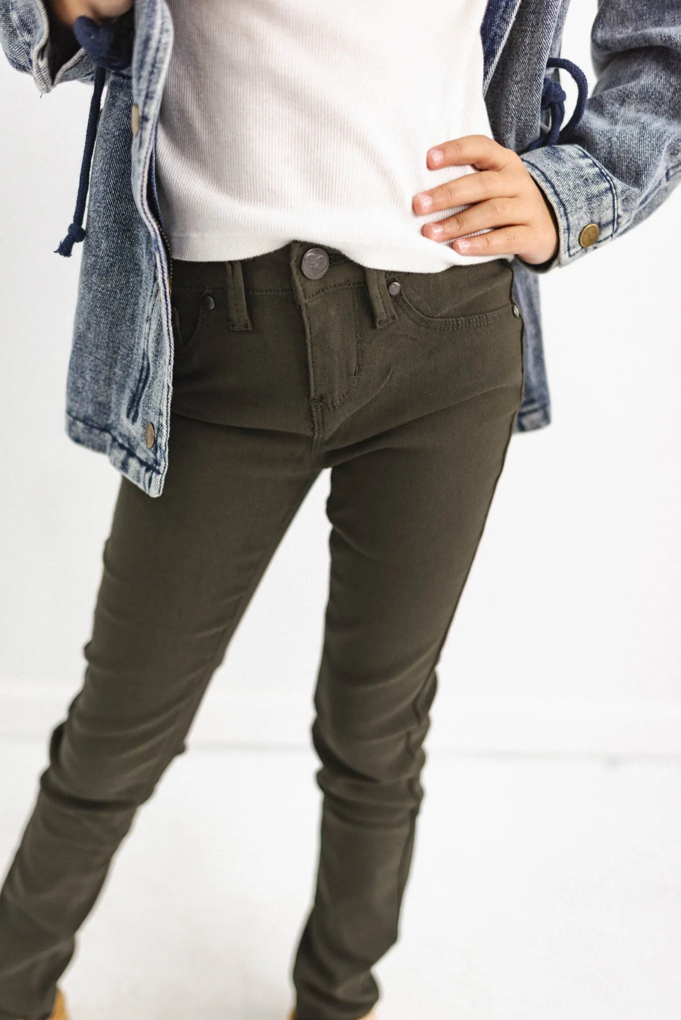 Girls Hyper Stretch Skinny Jeans