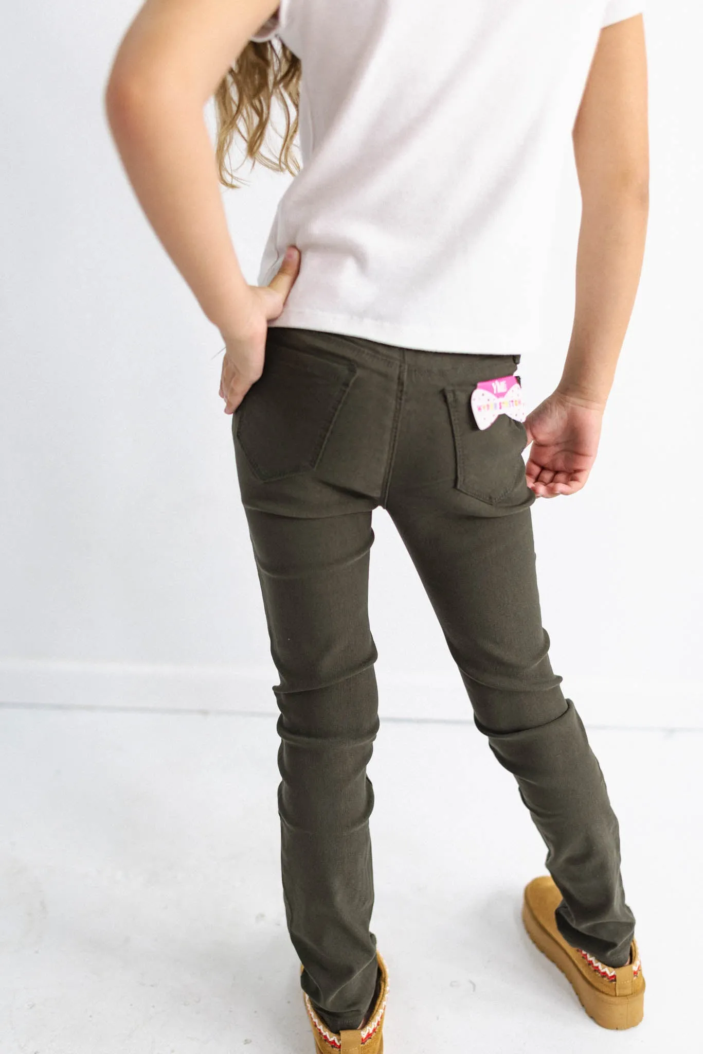 Girls Hyper Stretch Skinny Jeans