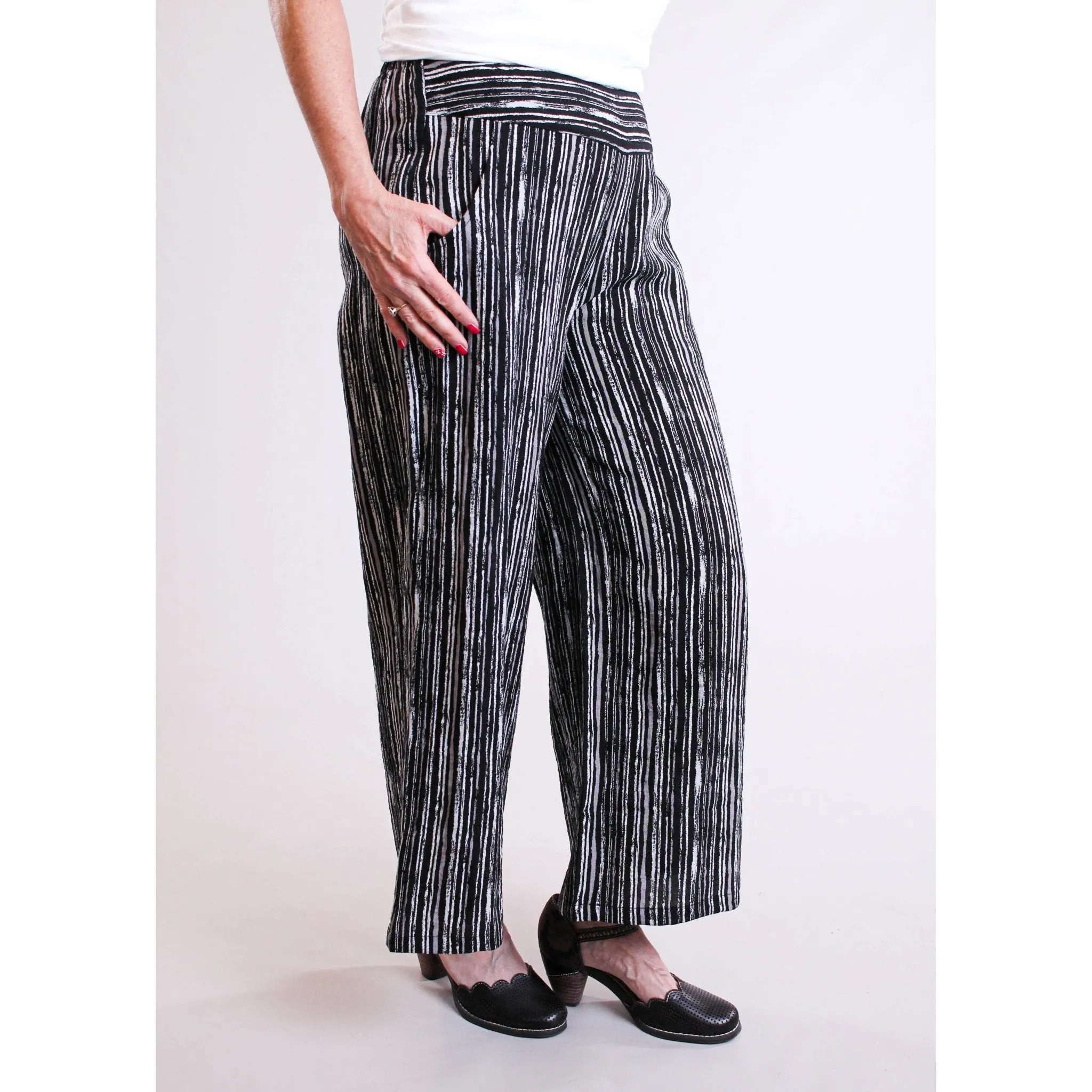 Habitat Striped Express Crop Pant