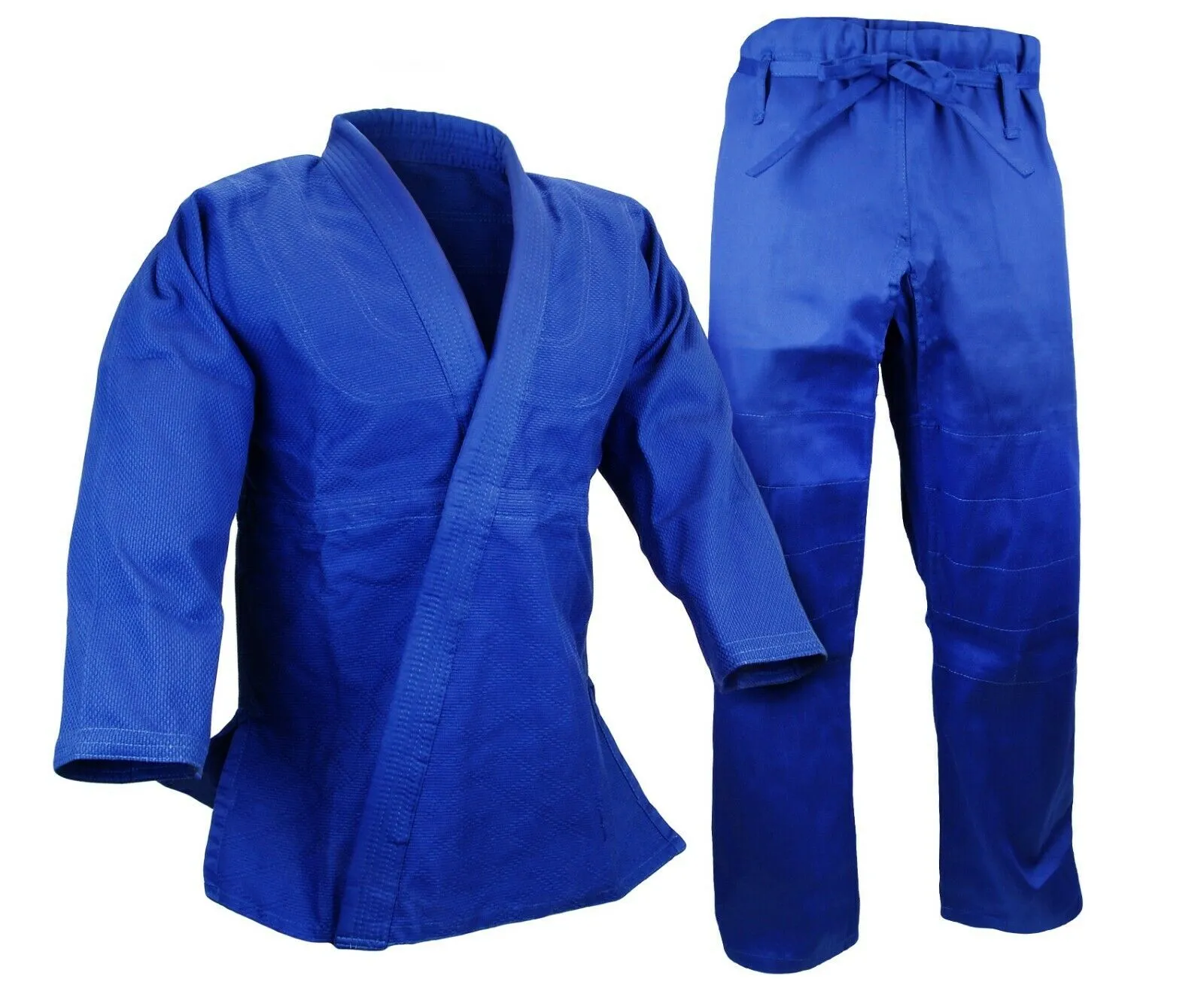 Judo Uniform, Single Weave, Blue