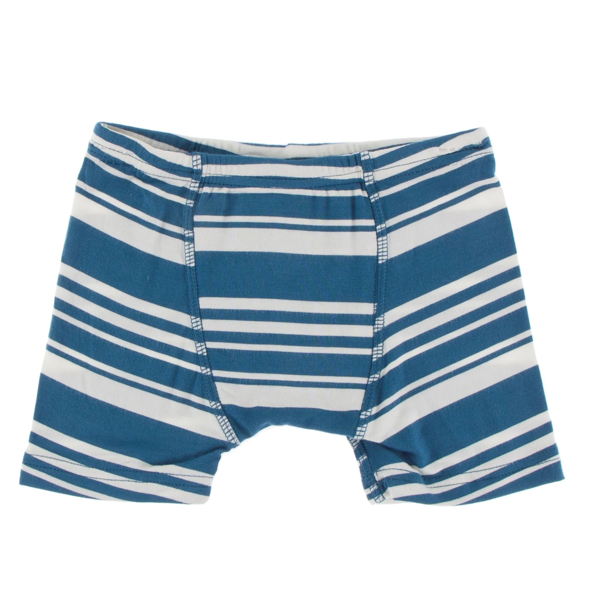 KicKee Pants Fishing Stripe & Stone Paddles and Canoes Boys Boxer Briefs Set