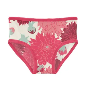 KicKee Pants Natural Dahlias Girls Underwear