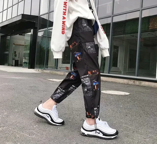 Lightweight Ankle-Length Hip Hop Pants