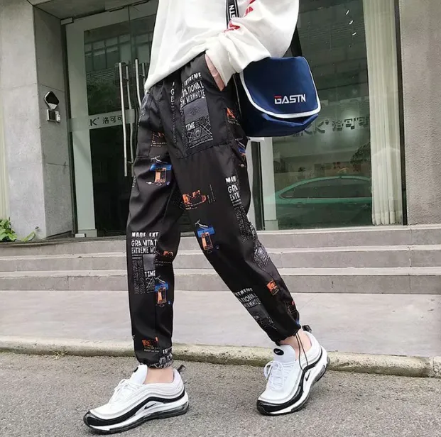 Lightweight Ankle-Length Hip Hop Pants