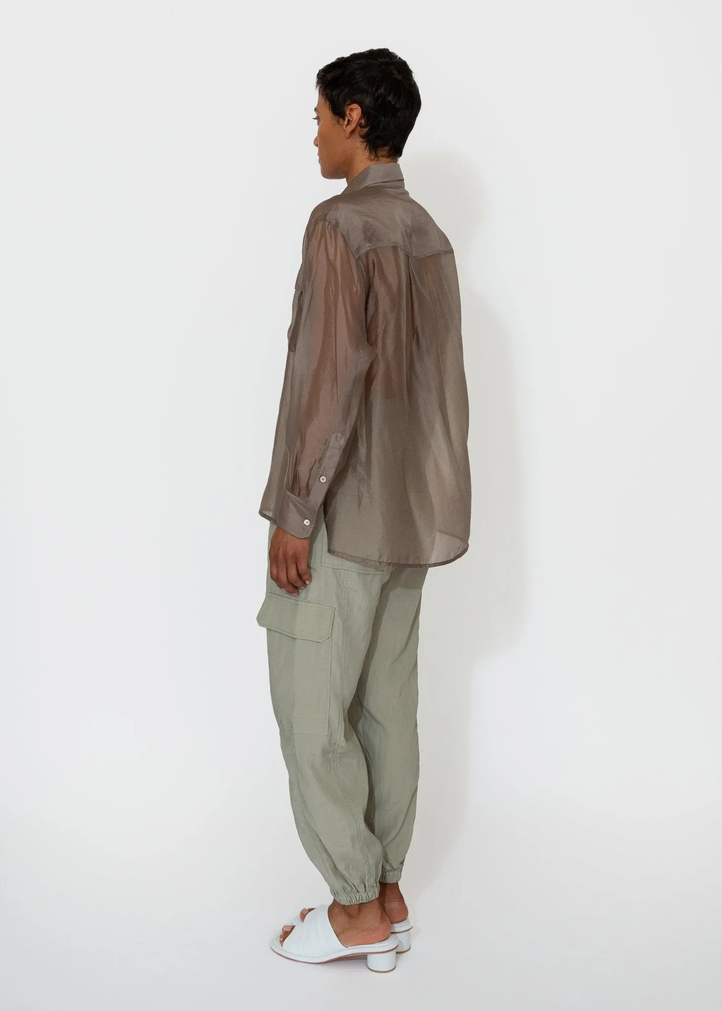 Lightweight Cargo Pants in Mint