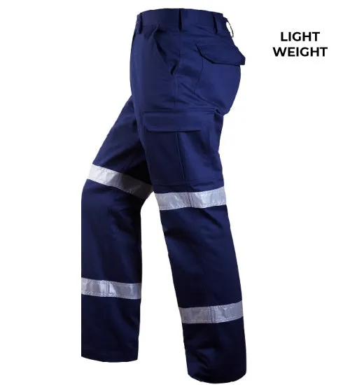 MENS - CARGO TROUSER WITH TAPE - REGULAR OR LIGHTWEIGHT