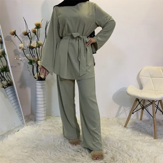 Muslim Long Wide Leg Pants