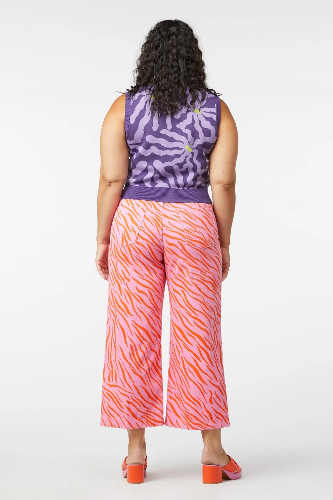 Pink Zebra Jean