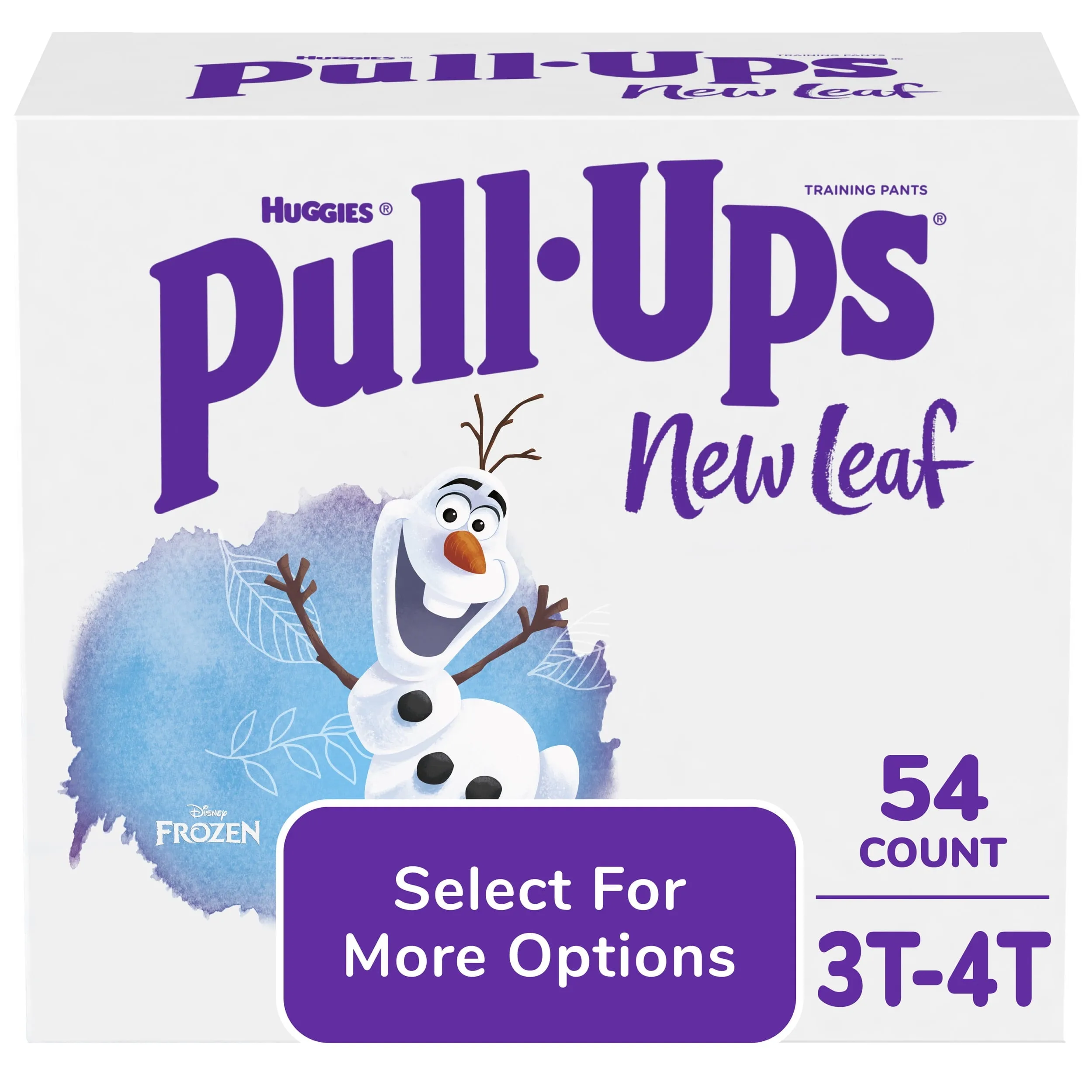 Pull-Ups New Leaf Boys' Disney Frozen Training Pants, 3T-4T, 54 Ct