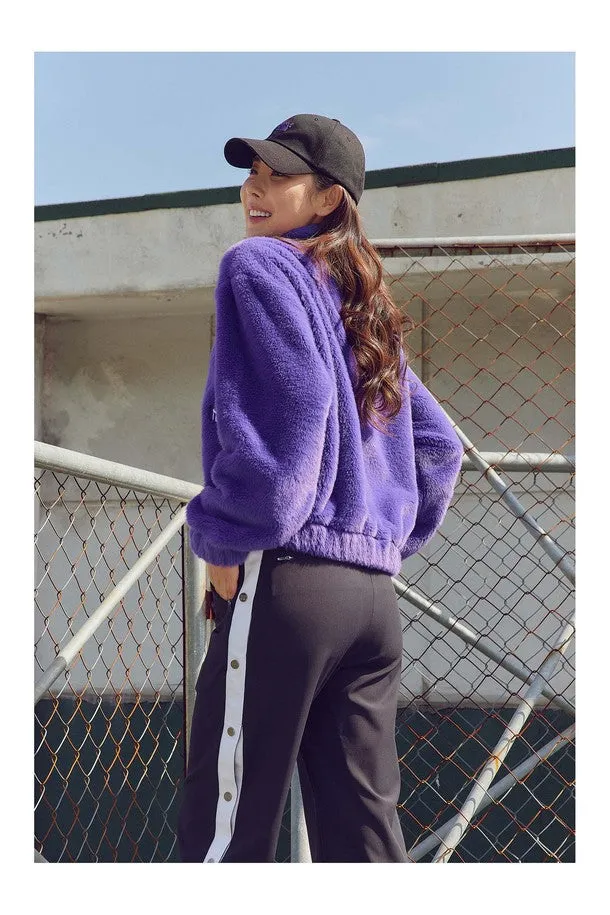 PURPLE BLOOD Snap LinedPoint WidePants (WOMEN)