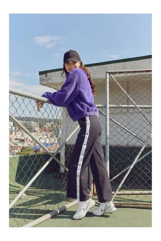 PURPLE BLOOD Snap LinedPoint WidePants (WOMEN)