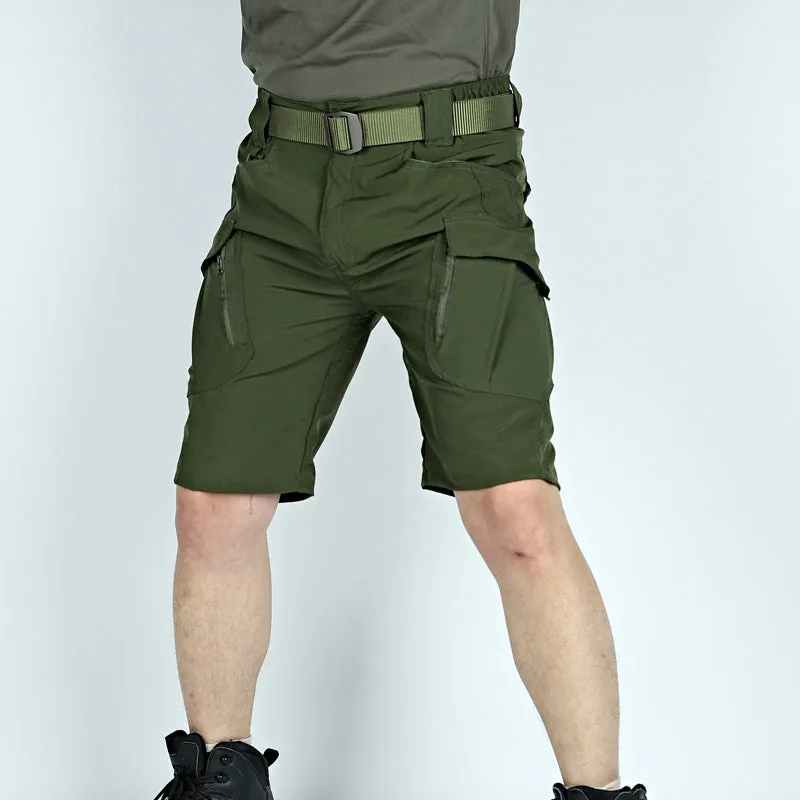 QUICK DRYING BREATHABLE ELASTIC WORKWEAR CARGO PANTS