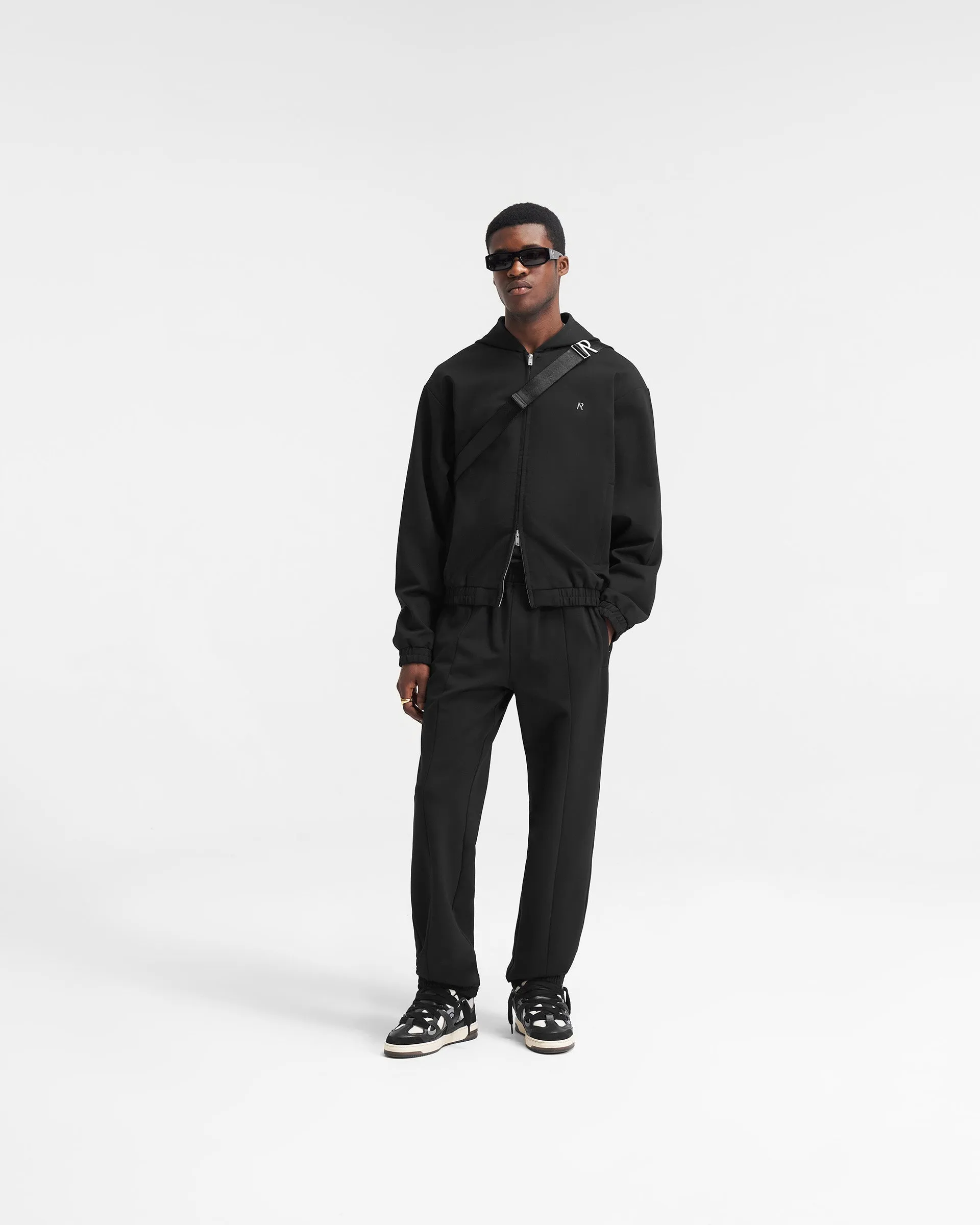 Relaxed Tracksuit Pant - Black