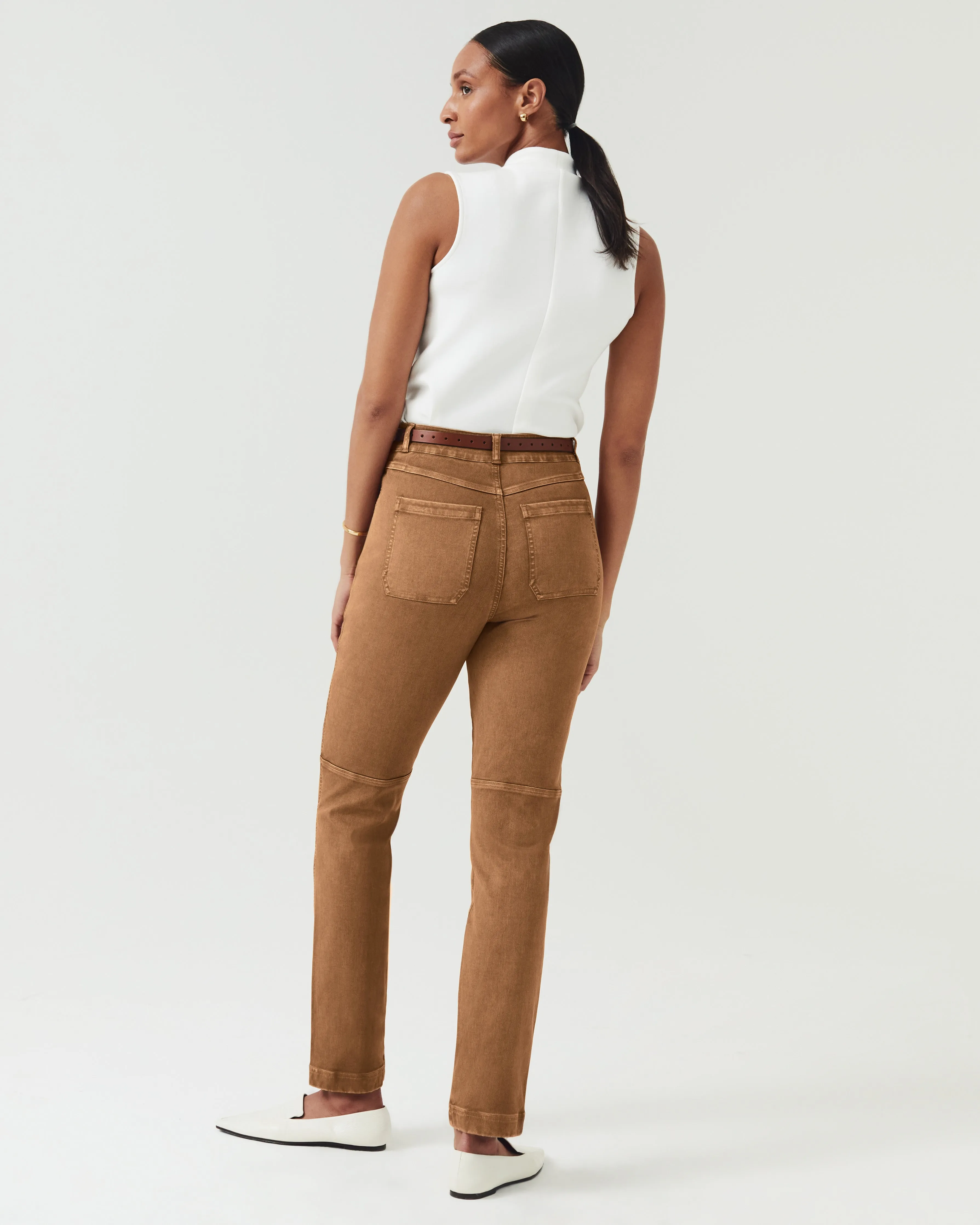 Stretch Twill Straight Leg Pant