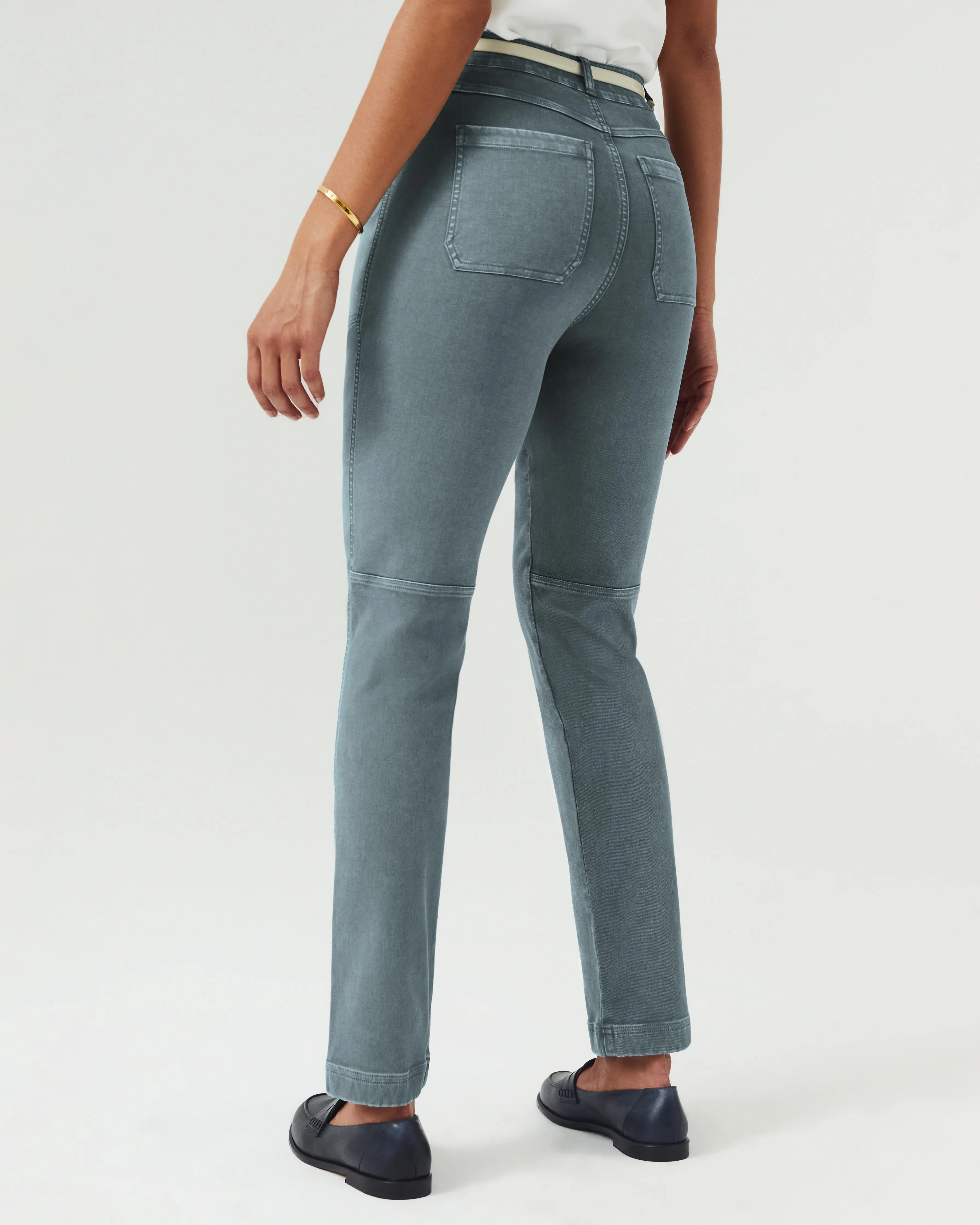 Stretch Twill Straight Leg Pant