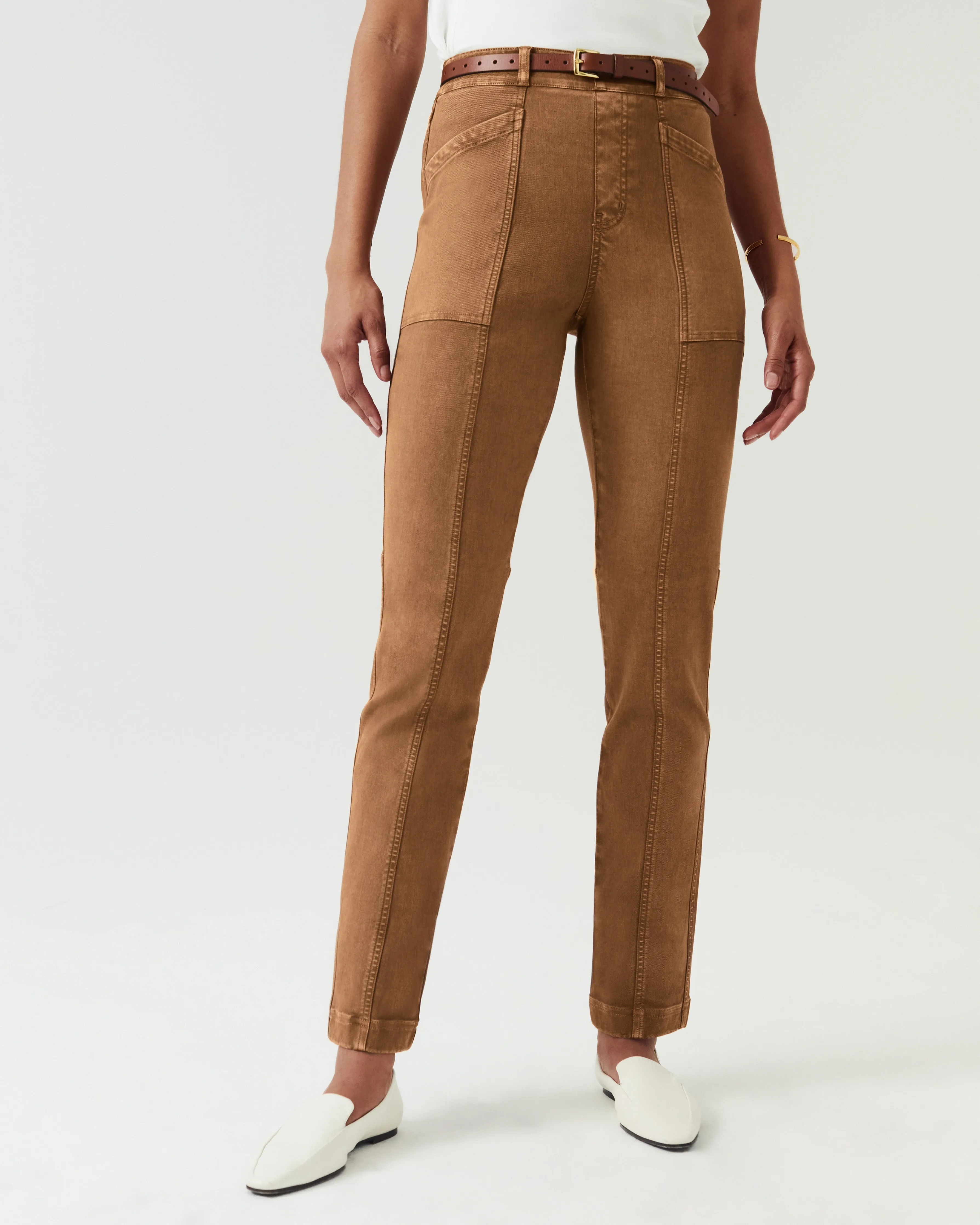 Stretch Twill Straight Leg Pant