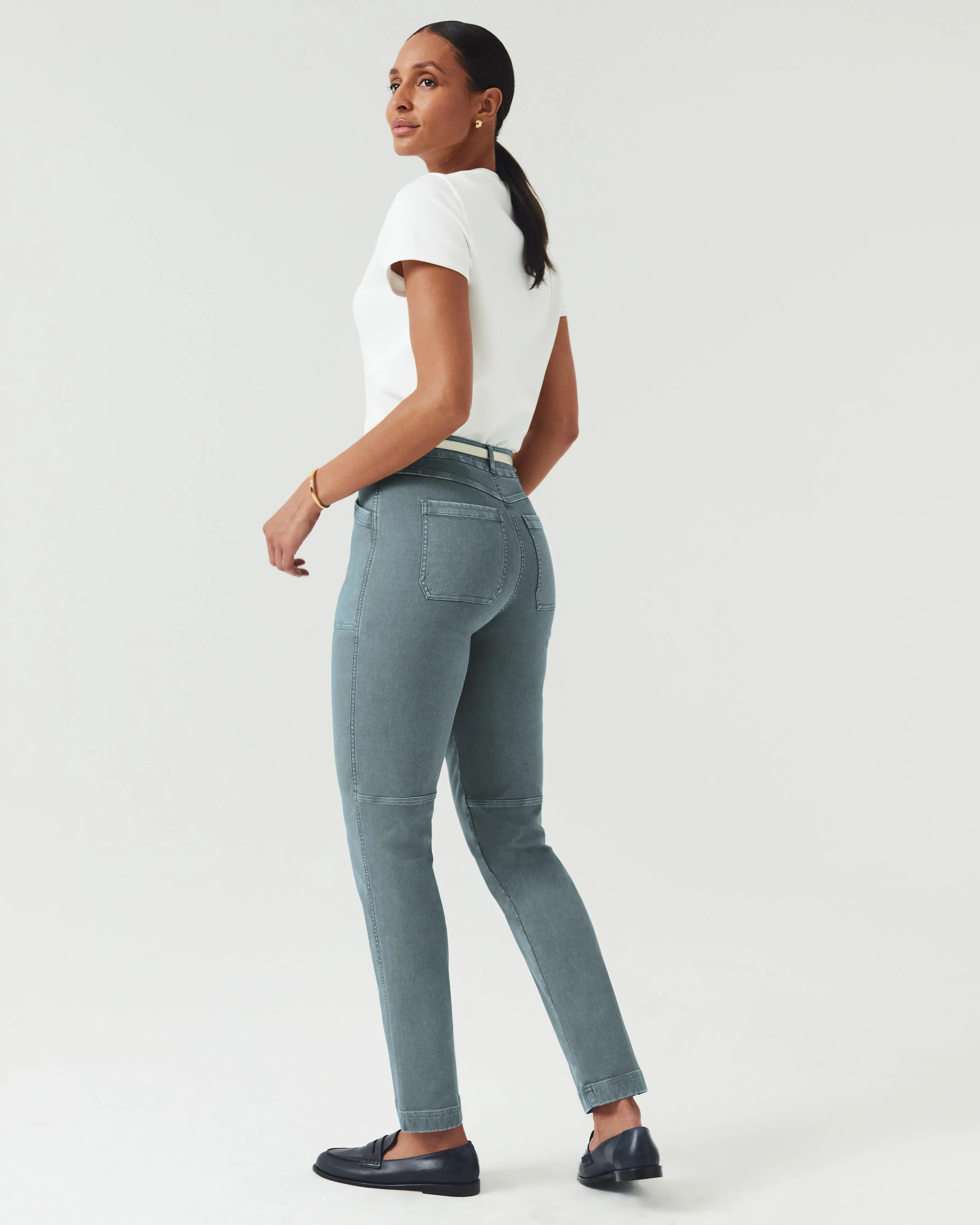 Stretch Twill Straight Leg Pant