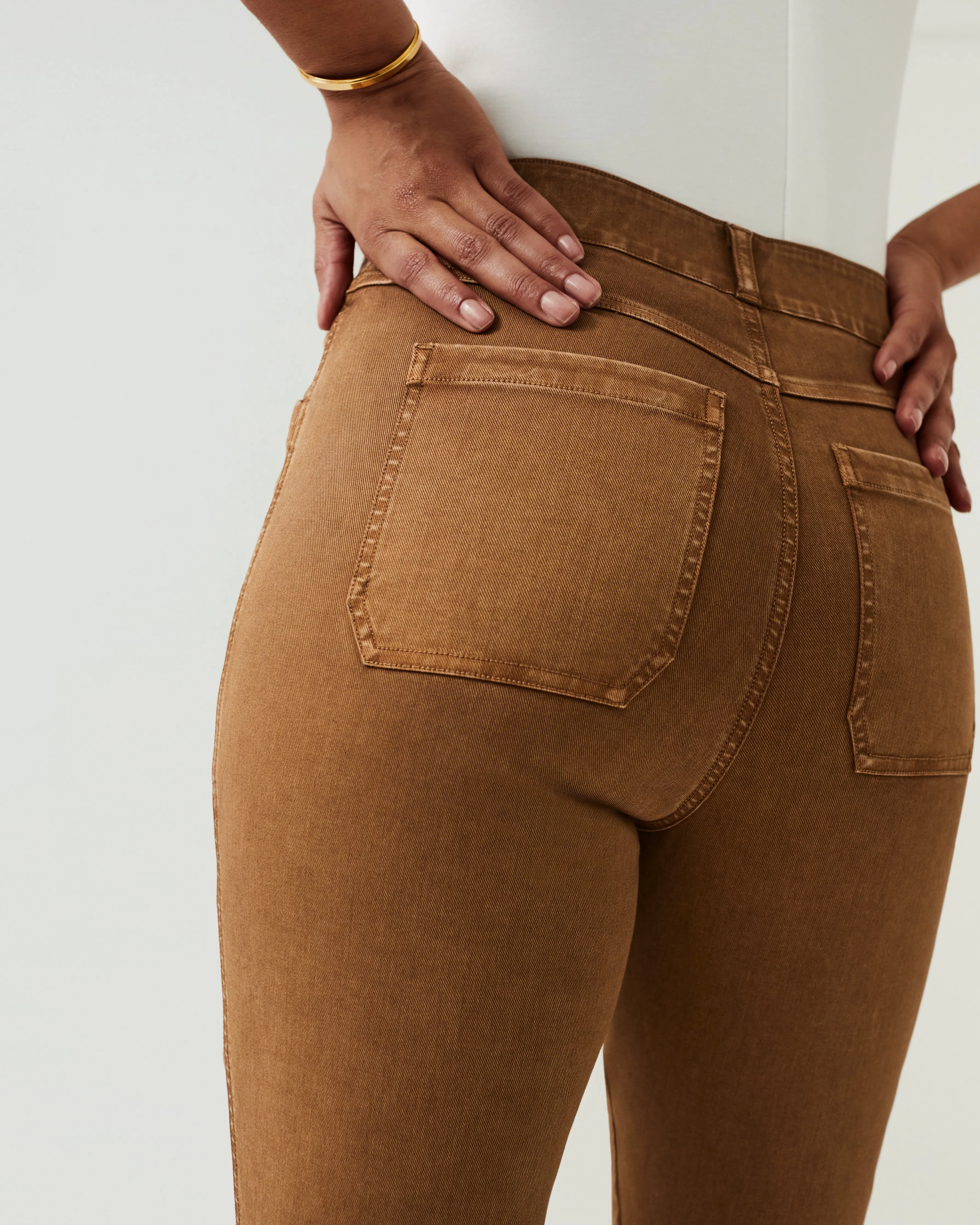 Stretch Twill Straight Leg Pant