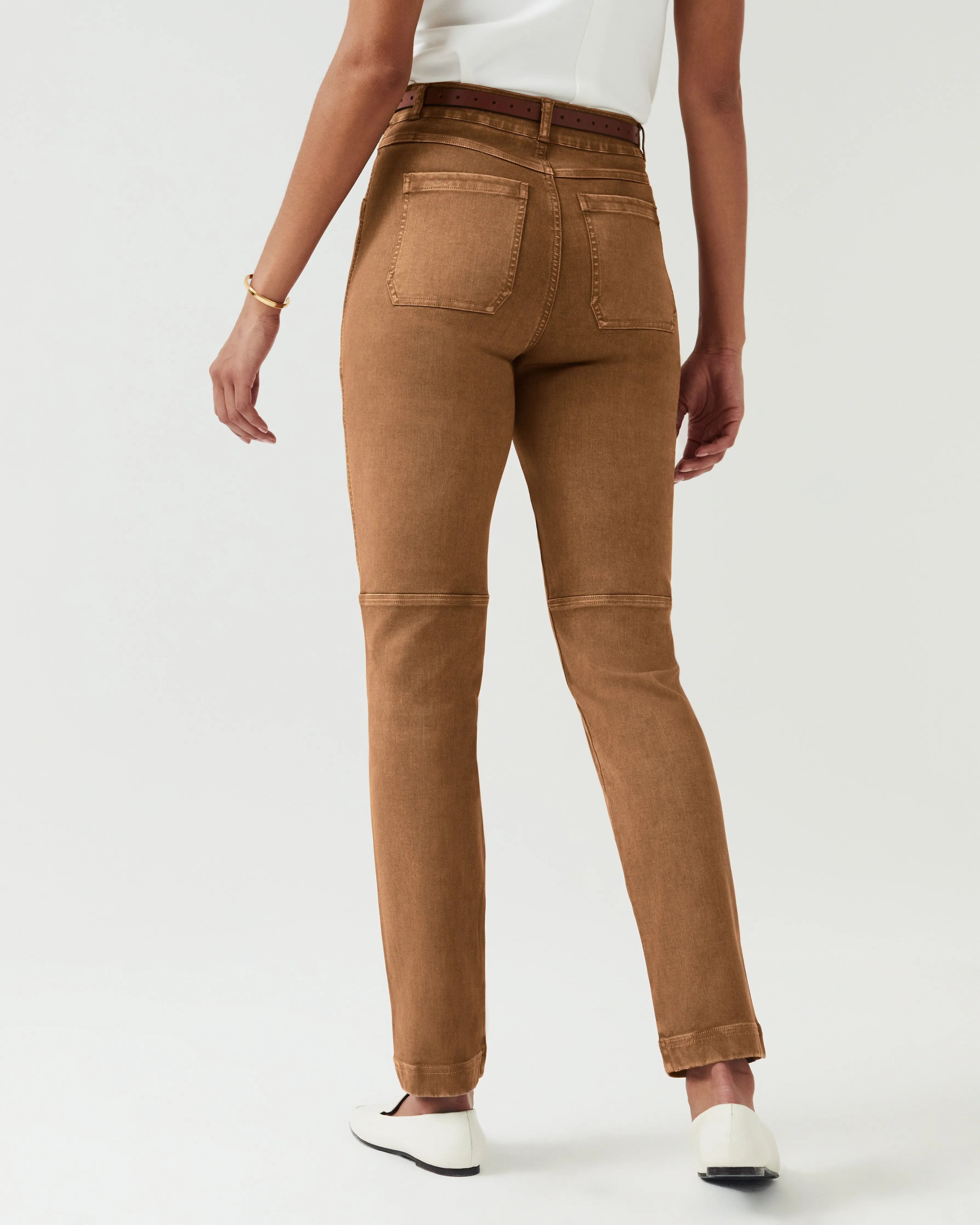 Stretch Twill Straight Leg Pant