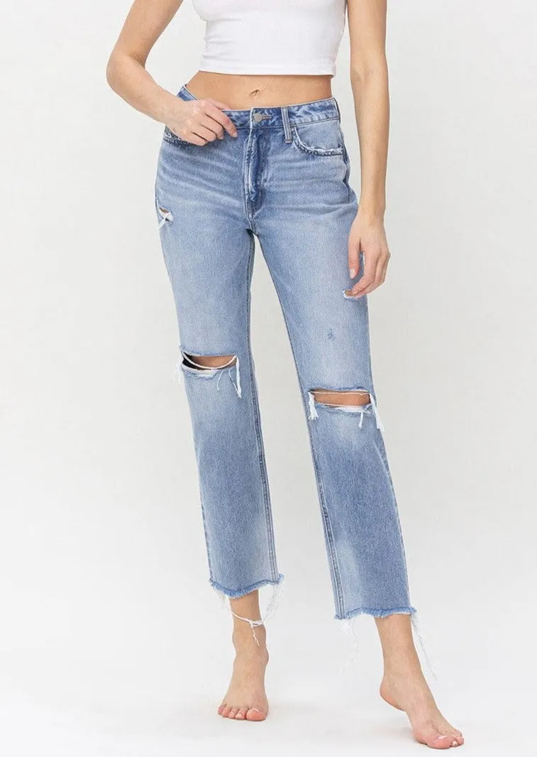 Super High Rise Relaxed Fit Jeans~ FINAL SALE