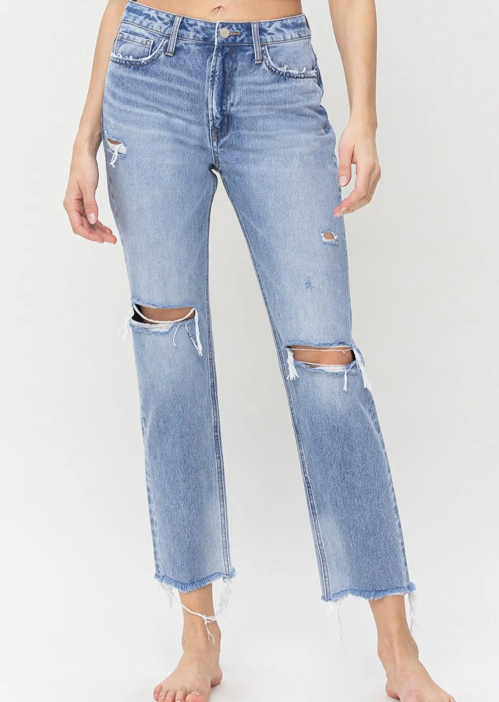 Super High Rise Relaxed Fit Jeans~ FINAL SALE