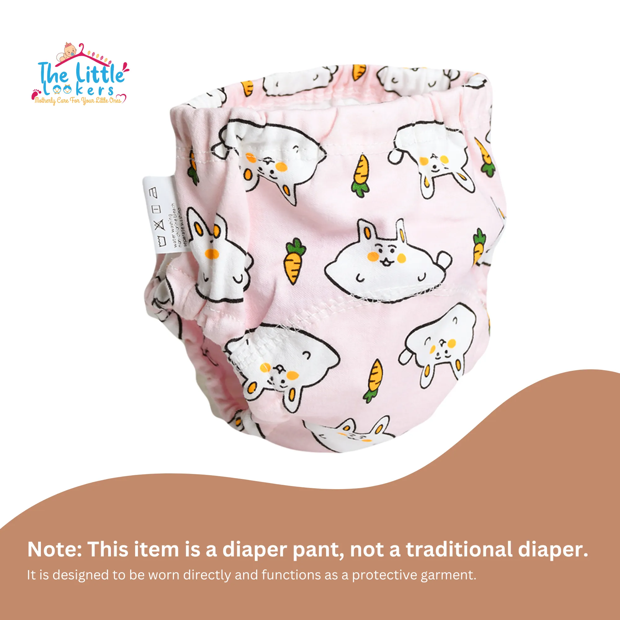 THE LITTLE LOOKERS Potty Training Pants for Babies I Reusable & Waterproof Pull up Underwear | Cloth Diaper for Babies (Pack of 1)