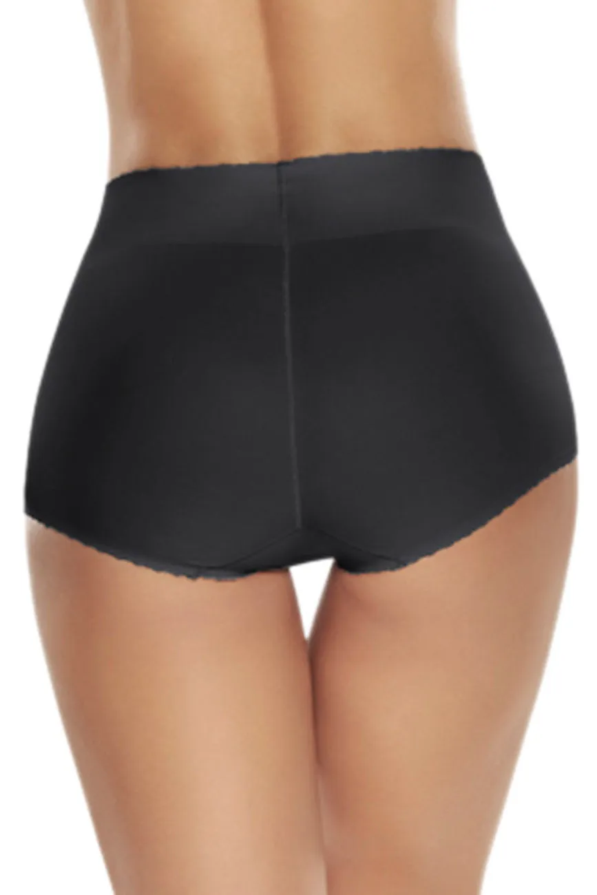 TrueShapers 1274 High-Waist Comfy Control Panty Color Black