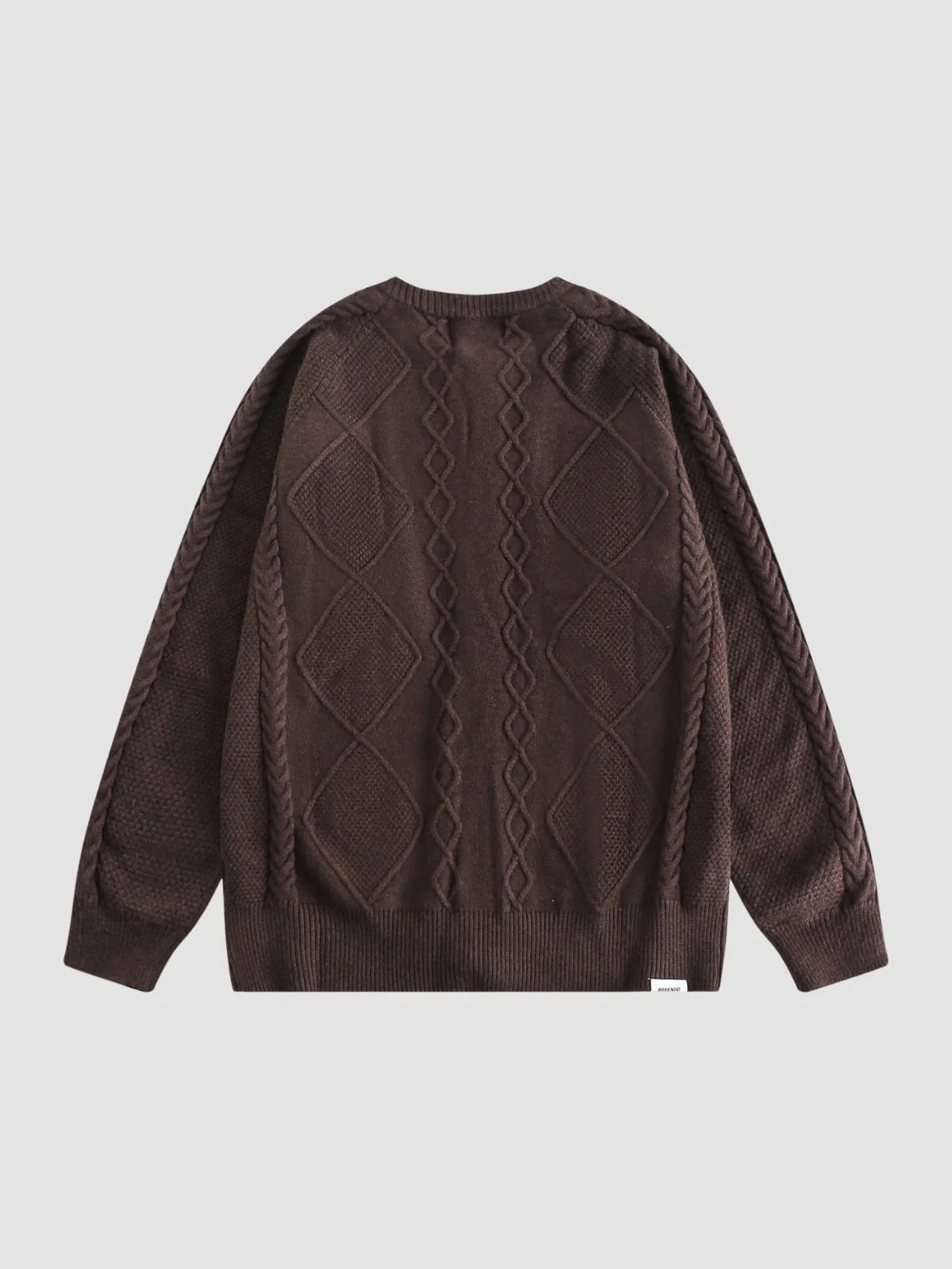 WLS Maillard Loose Knitted Cardigan