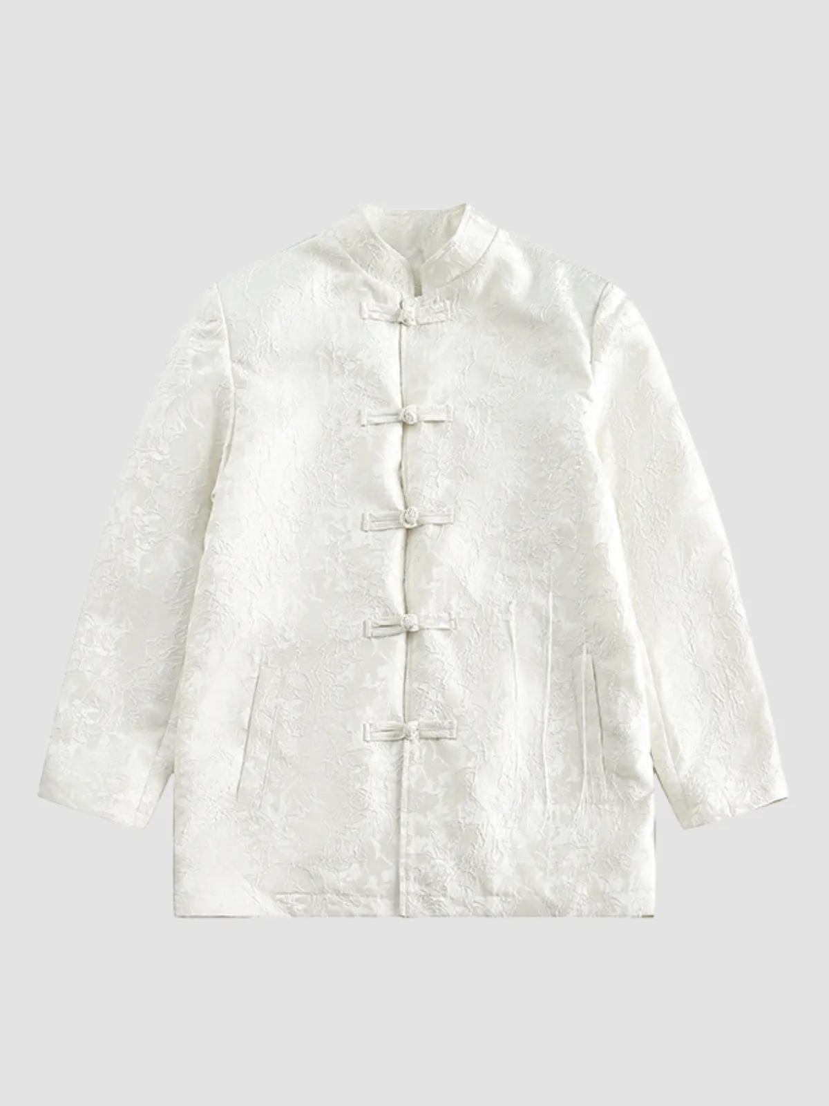 WLS Retro Tang Loose Embroidered Casual Jacket