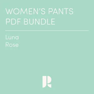 Women's Pants PDF Bundle