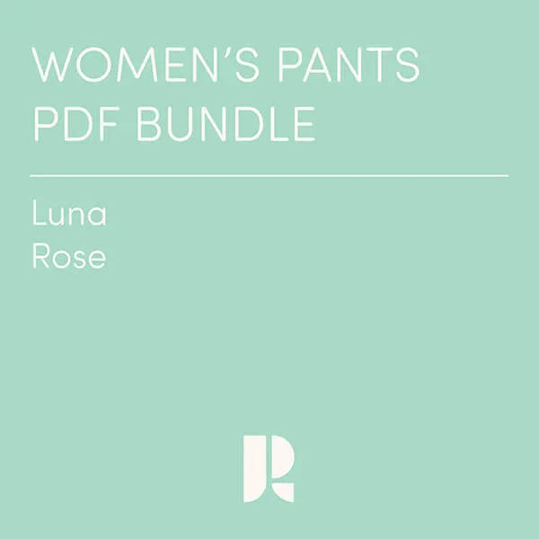 Women's Pants PDF Bundle